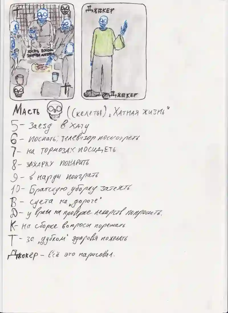 Игральные карты. Лист 6