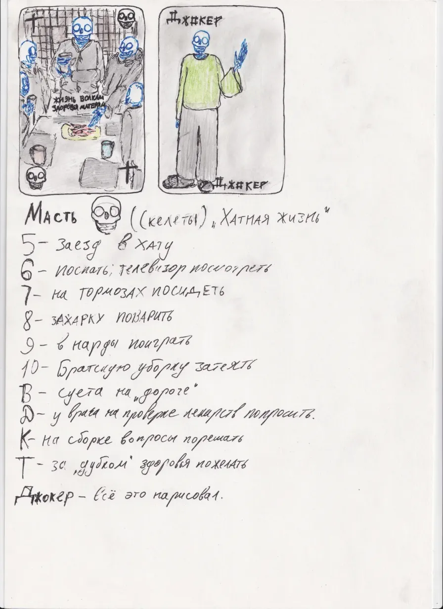 Игральные карты. Лист 6