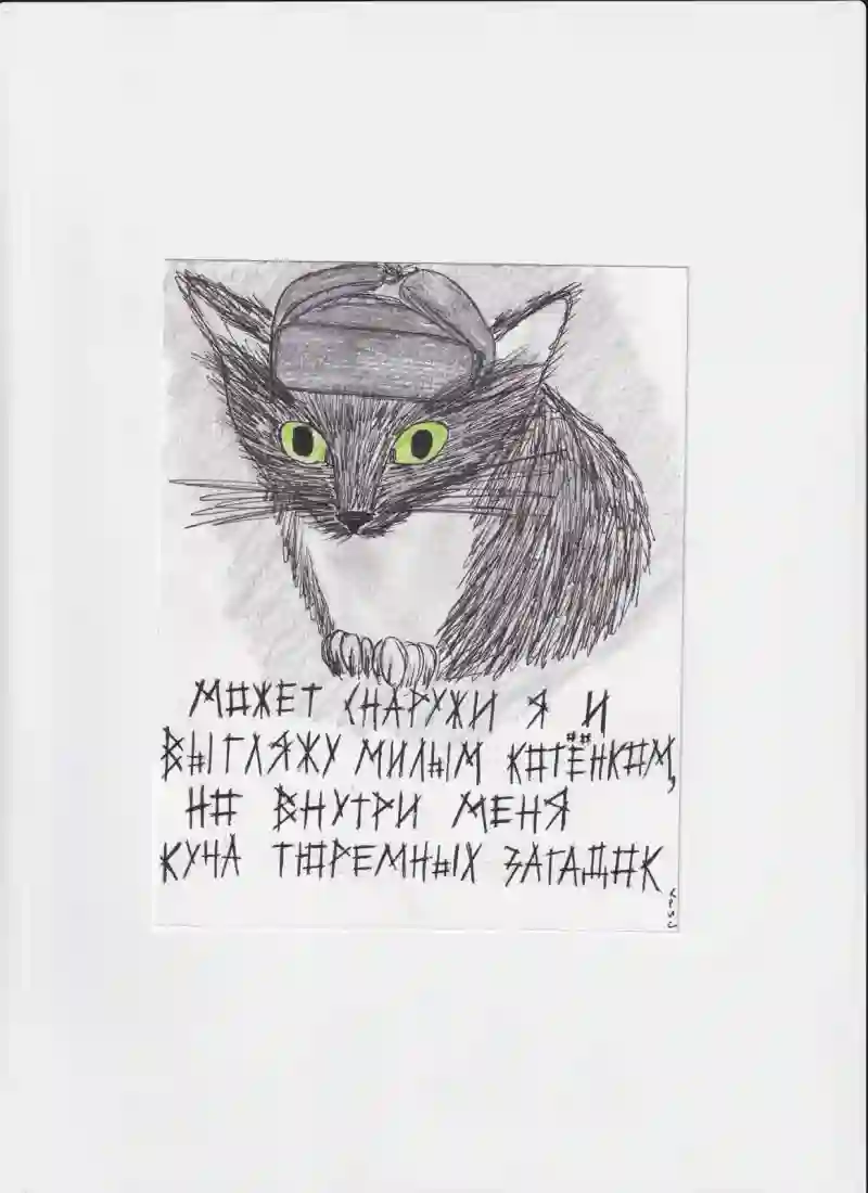 МК125 Может снаружи я и выгляжу милым котенком